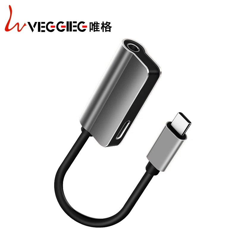 Соединительный шнур USB Type-C для аудиоадаптера 3,5 мм