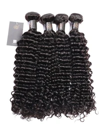 3 пучка бразильских дешевых вьющихся человеческих плетеных волос