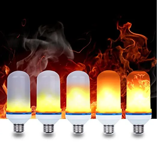 AC85-265V LED Flame Effect Light Bulb for Bar Festival Decoration