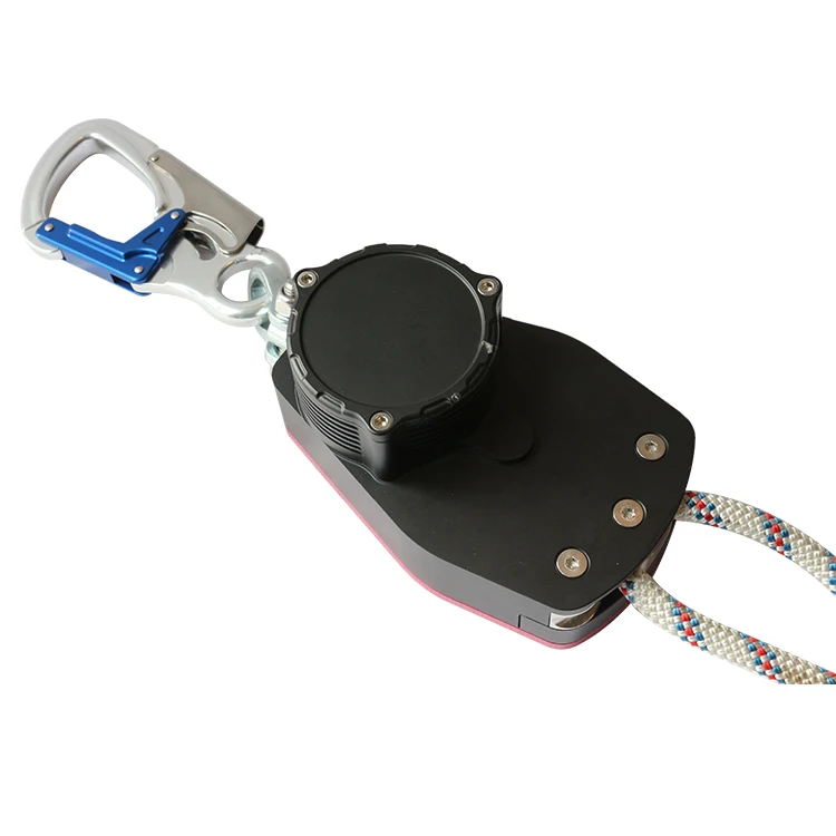 Safety climbing harness fall arrest rope belt self retracting lifeline with hook