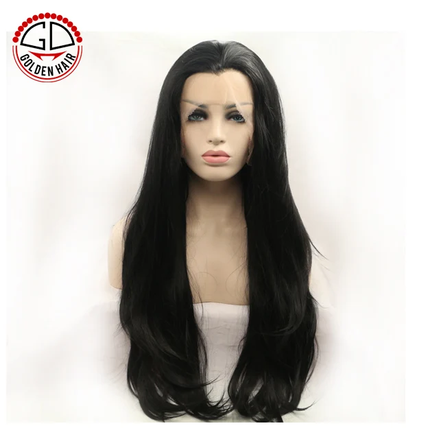 
High Quality And Lowest Price Dreadlocks Wig Lace Front Cheap Synthetic Long Black Curly Hair Wig 