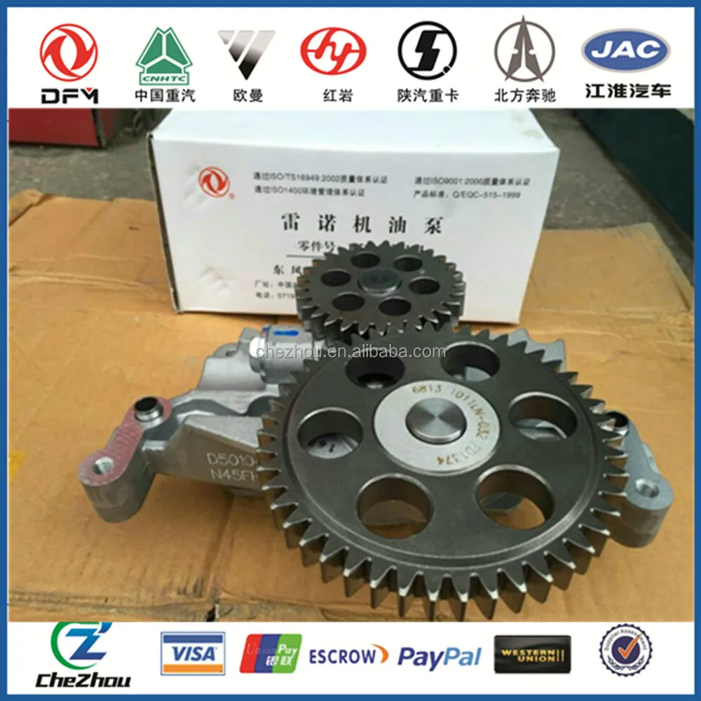 Dongfeng Truck engine Oil Pump D5010477184 for Dci11 engine