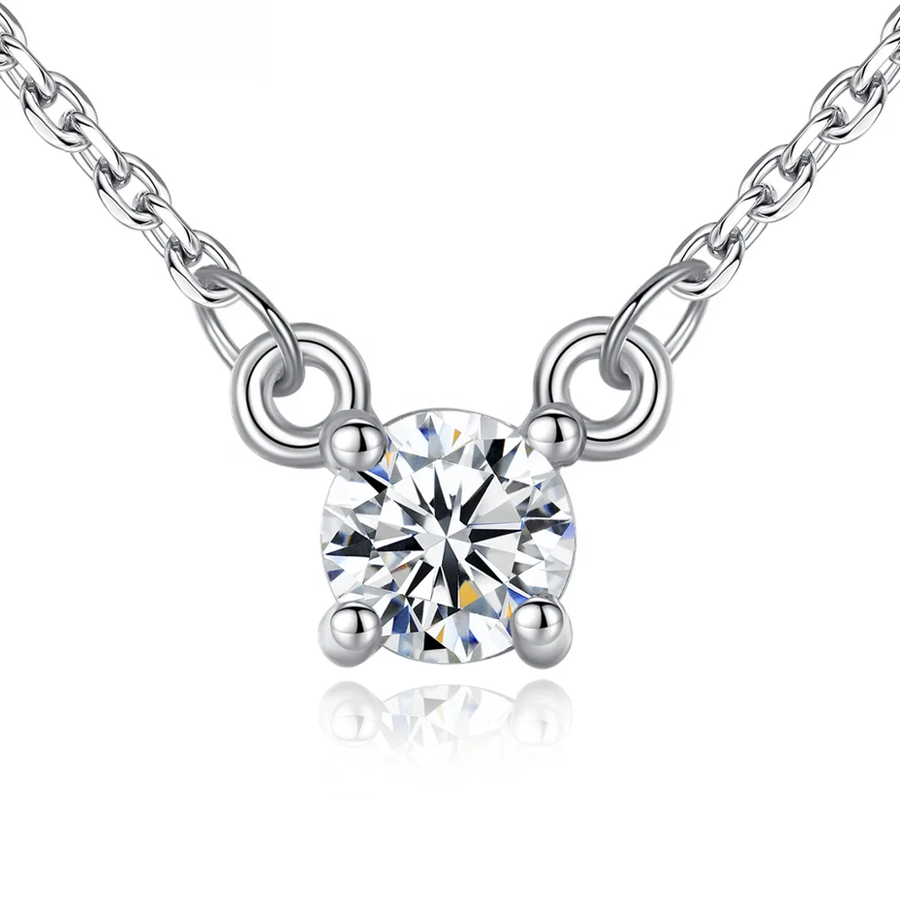 Модные высококачественные женские ювелирные украшения из драгоценных камней CZCITY, ожерелье из серебра 925 пробы, подвески