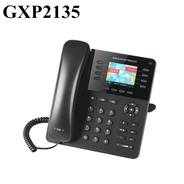 Granstream IP Phone 8 Lines, 4 SIP Accounts, 4 XML Programmable Context-sensitive Soft Keys Grandstream GXP2135