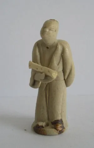 
Hand Made High Fired Bonsai Clay Mudman For Decoration Bonsai 