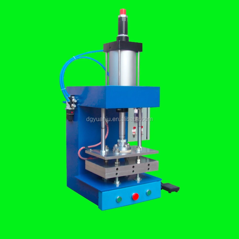 Машина для горячего прессования кожаного типа с давлением воздуха