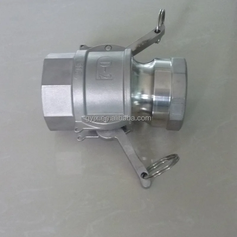 China Type Male End Threaded Quick Join Camlock Fittings NPT Steel PVC Brass Iron PP Connectors Water Gas Cad Drawings Available