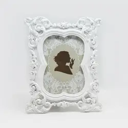 Форма 8 деревенская потертая шикарная фоторамка коттедж, многоцветная ретро фоторамка в винтажном стиле