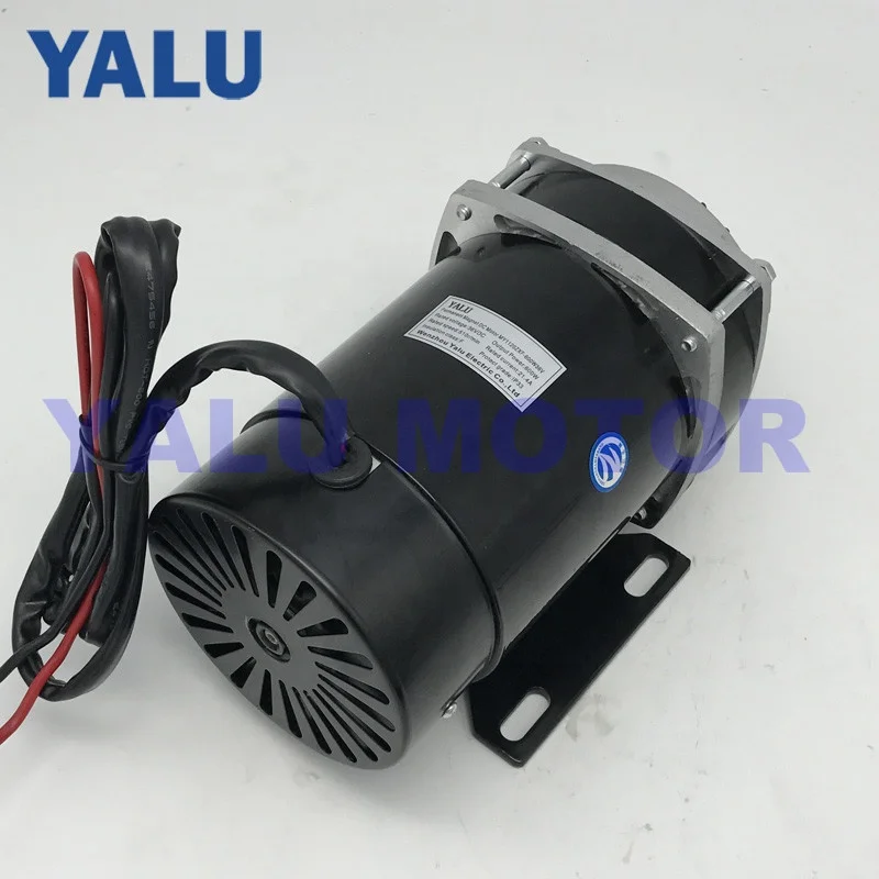 MY1122ZXF 650W 24V 36V 48V Electric Mobility Scooter Dirt Bike Power Chair Parts Driver Geared Brush DC Motor for E-tricycle