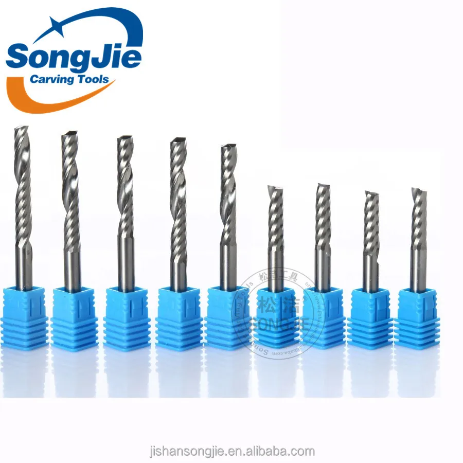 aluminum milling bits cnc router bits for stone mining board cutting end