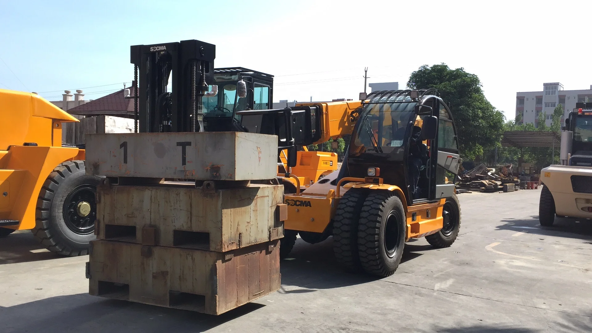 5 tons 5t telescopic forklift telehandler