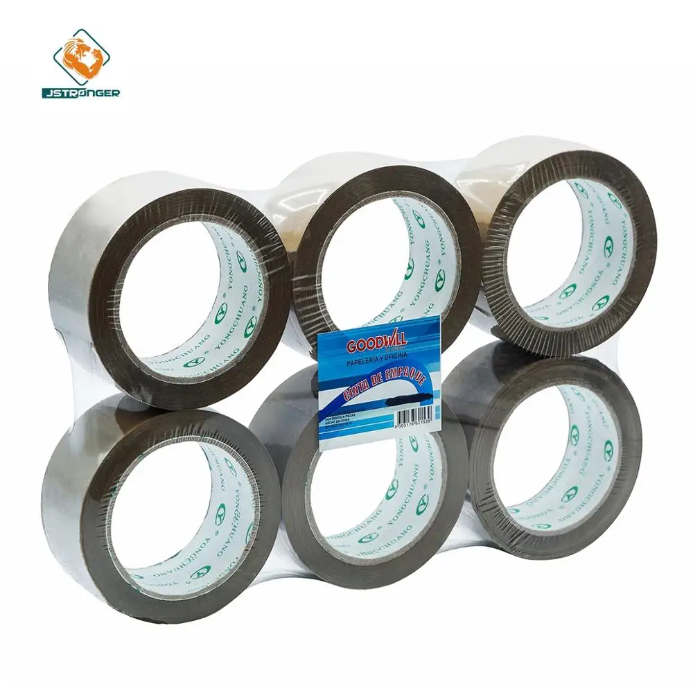 The best water activated BOPP Brown Tan Coffee Packing Tape For Carton Sealing
