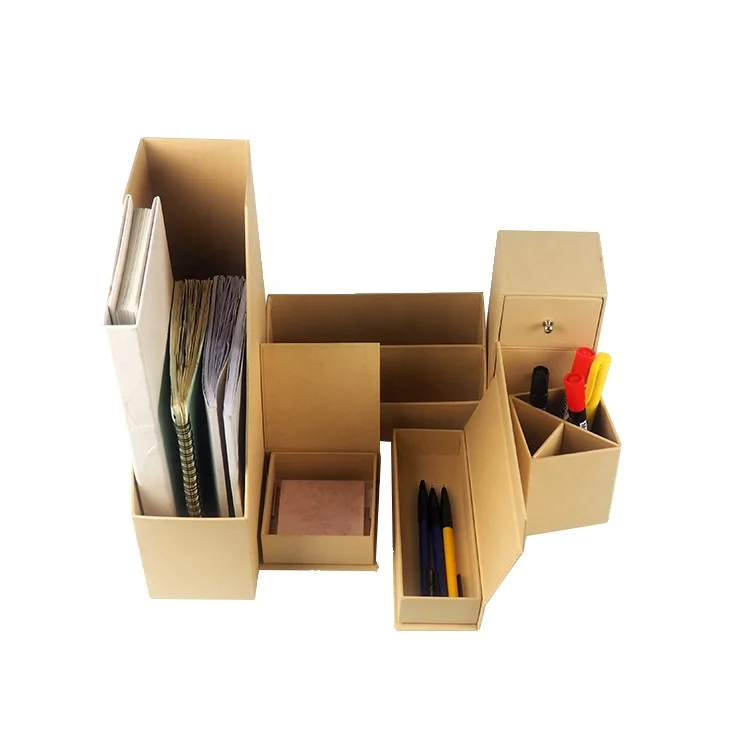 Семь в одном, оптовый список офисных канцелярских принадлежностей, набор, папка для документов, настольный органайзер, экологичный канцелярский подарочный набор