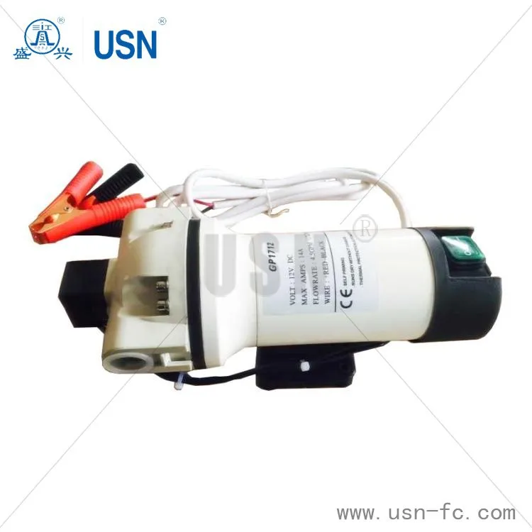 12V Mini Diaphragm AdBlue pump with Pressure Switch