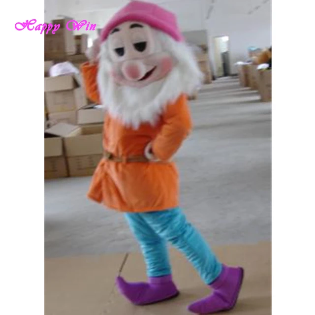 Top sale adult seven dwarfs costumes,seven dwarf,Wholesale online classic cartoon character adult seven dwarfs mascot costume
