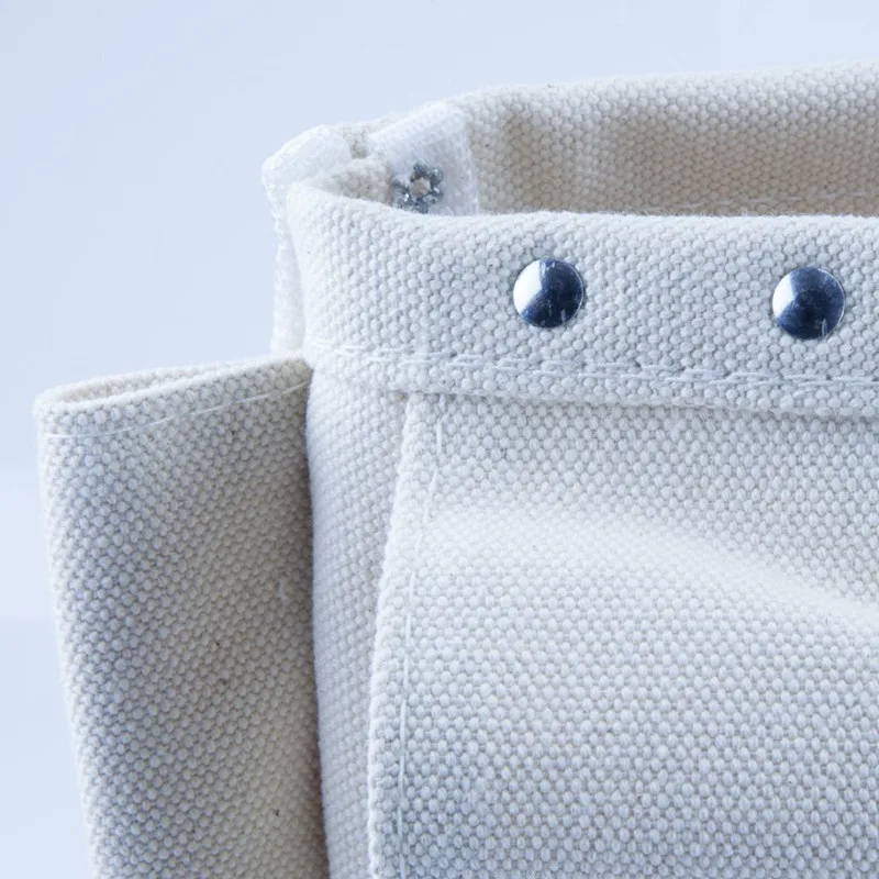 Canvas Tool Bag, Small Bag for Bolt Storage with Bull Pin Loops