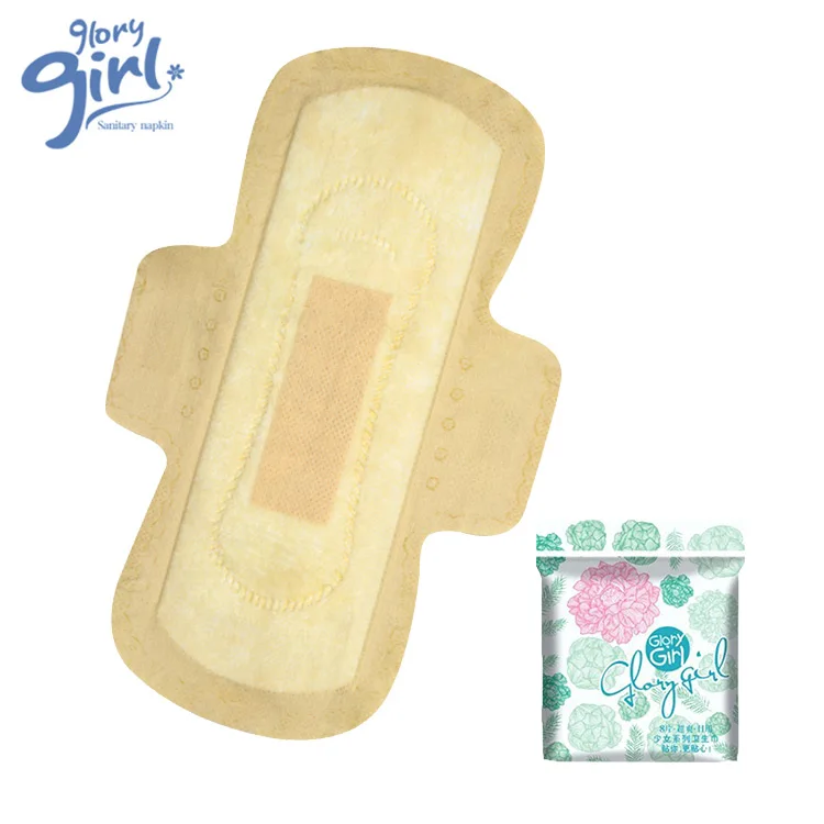 Feminine hygiene brand name wood pulp sanitary napkins women disposable menstrual pad manufacturer