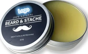 All Natural Vegan Friendly Organic Oils and Beeswax Shaving Beard Balm