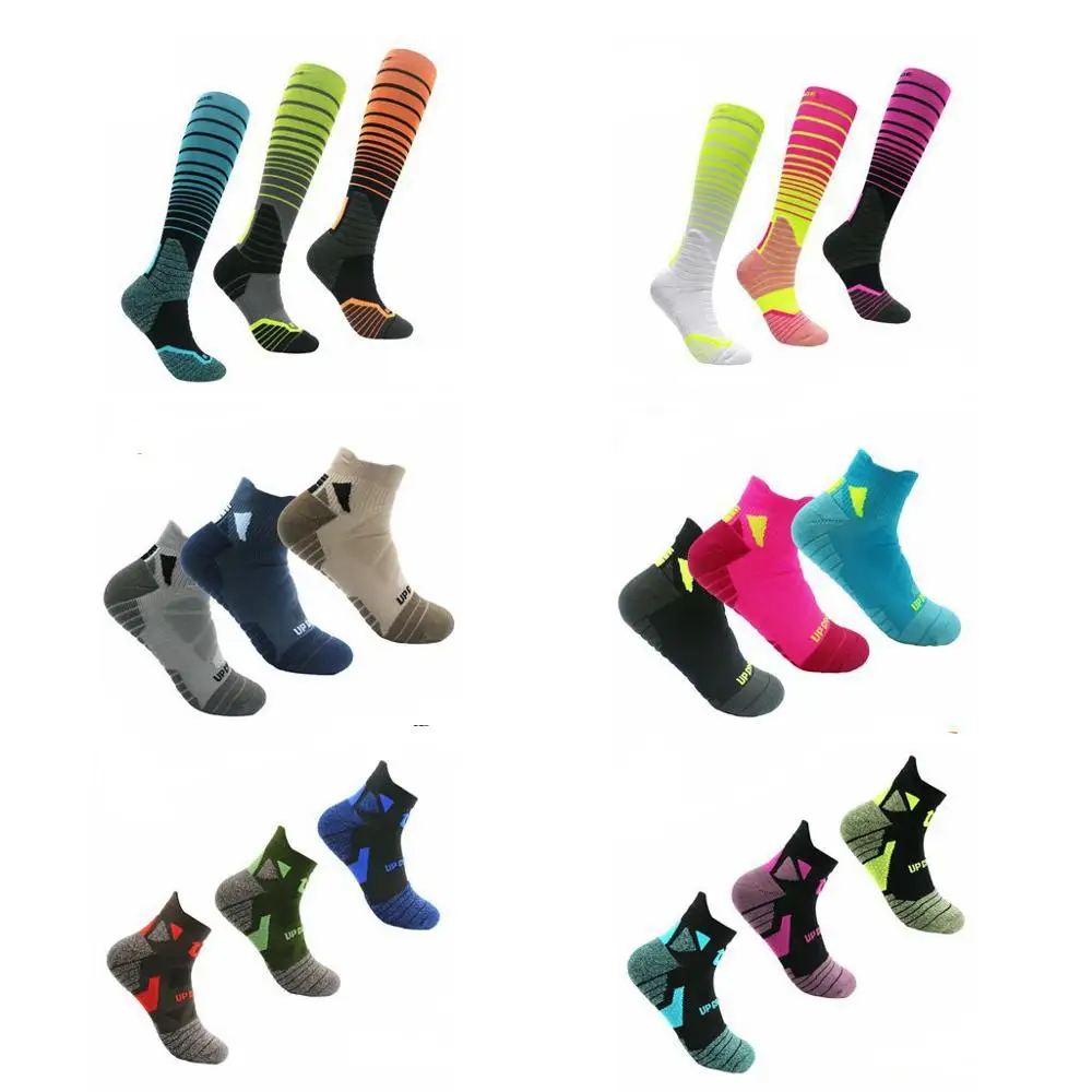 UG Custom logo coolmax sports men women cycling basketball outdoor hiking climbing running compression athletic sport socks