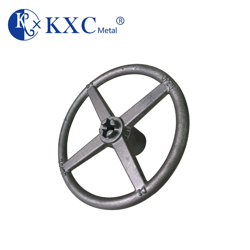 China cast iron pulley large diameter dished hand wheel for CNC machine in UK