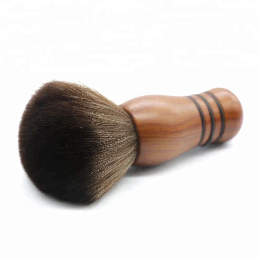 Soft Wool Barber Powder Brush Hair Cutting Cleaning Tools Cosmetic Neck Brush