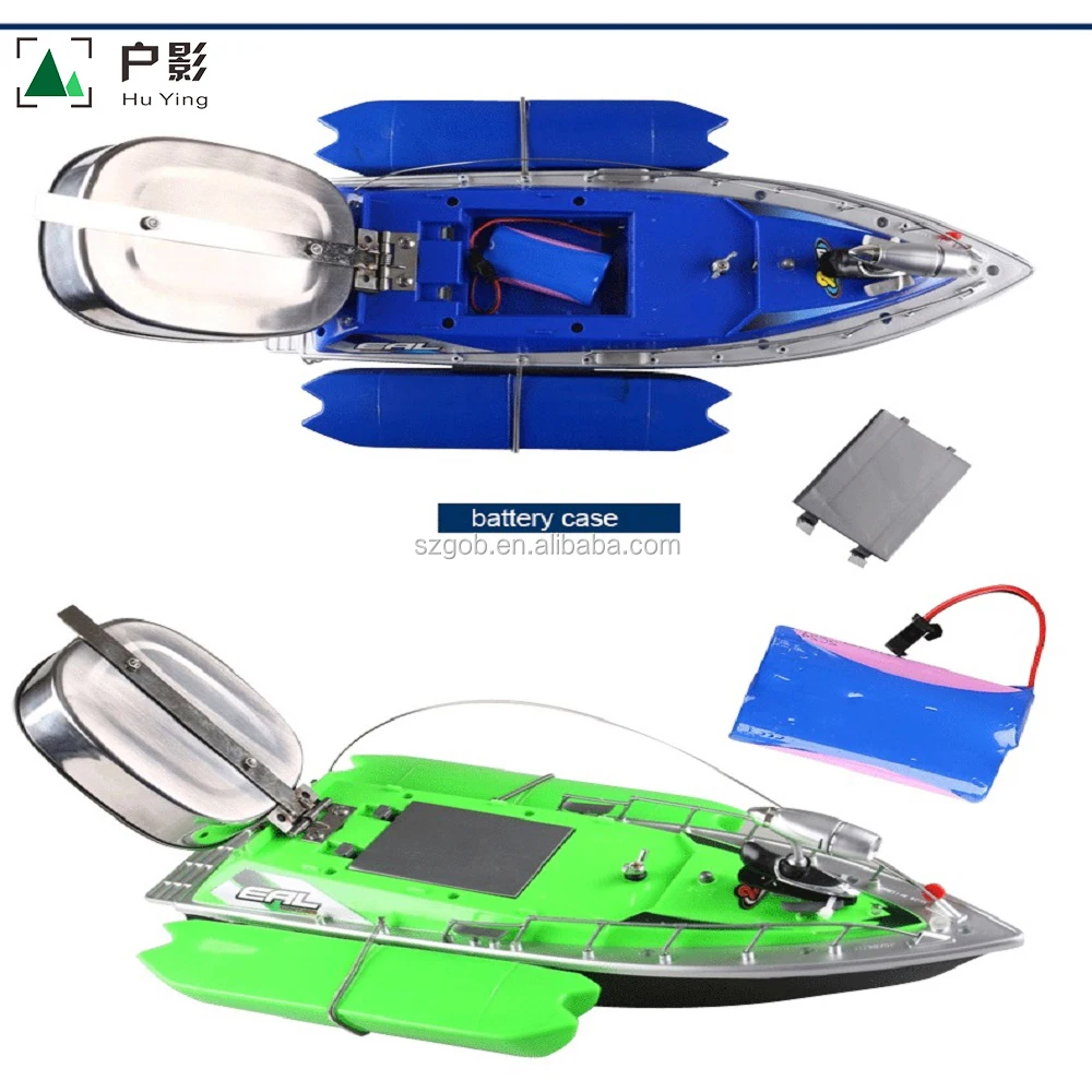 
Factory Supply Fish Finder 2kg Bait Loading 2pcs Tanks with Night LED 100M Remote Control Sea Fishing Bait Boat with Casting 