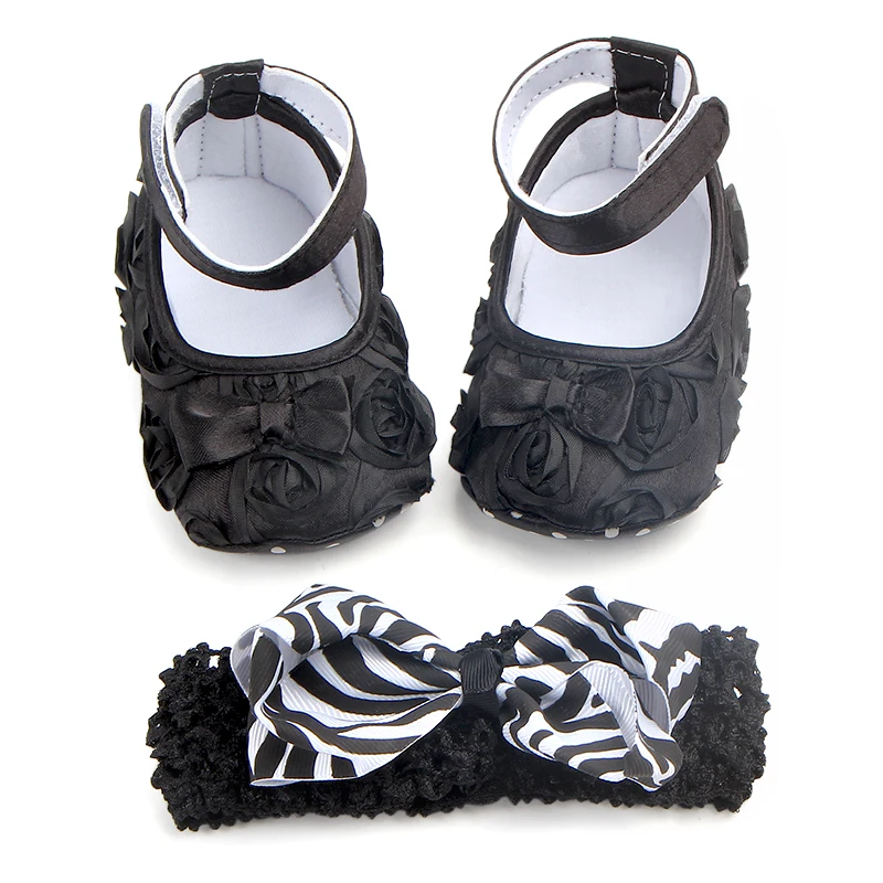 
Wholesale Fancy Hairband And Baby Shoes Set 