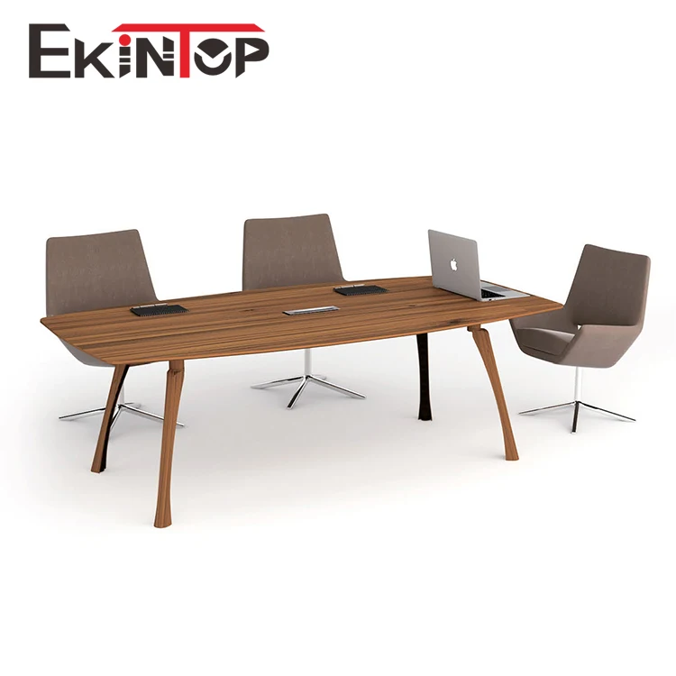 Ekintop modern style luxury oval conference table for 4 person