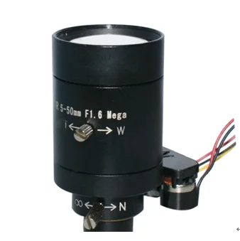 
S Mount 5-50mm Megapixel M12 Board Mount Varifocal Lens 