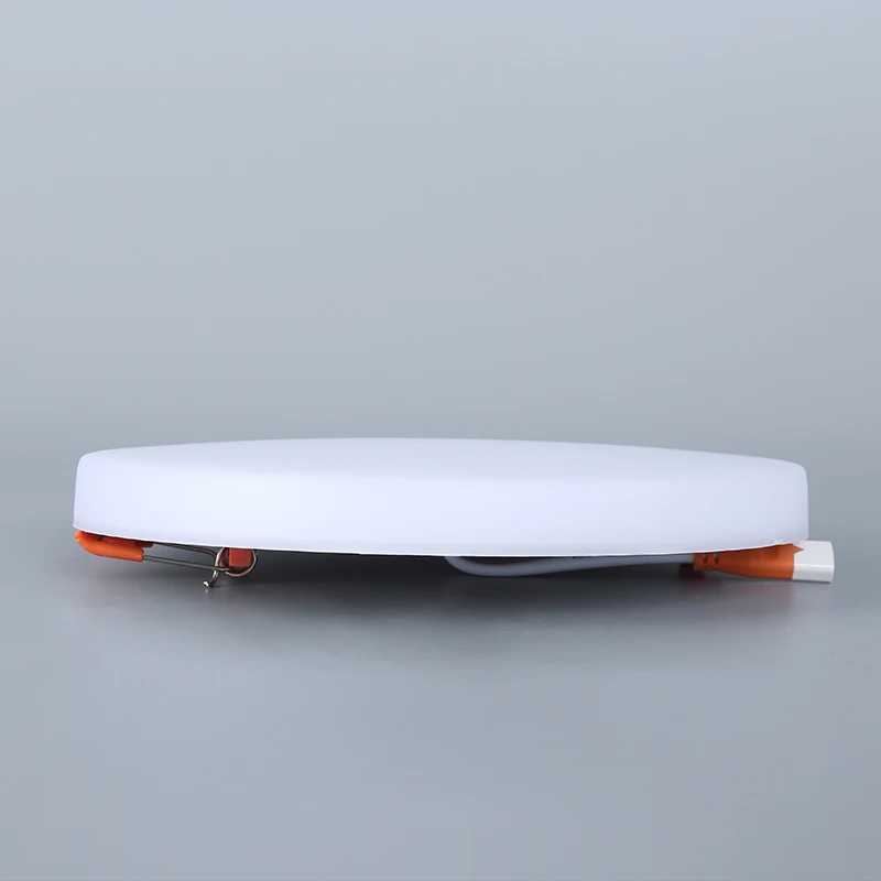 Factory price aluminium smd led double color 9w ceiling decoration frameless led panel light 30x30