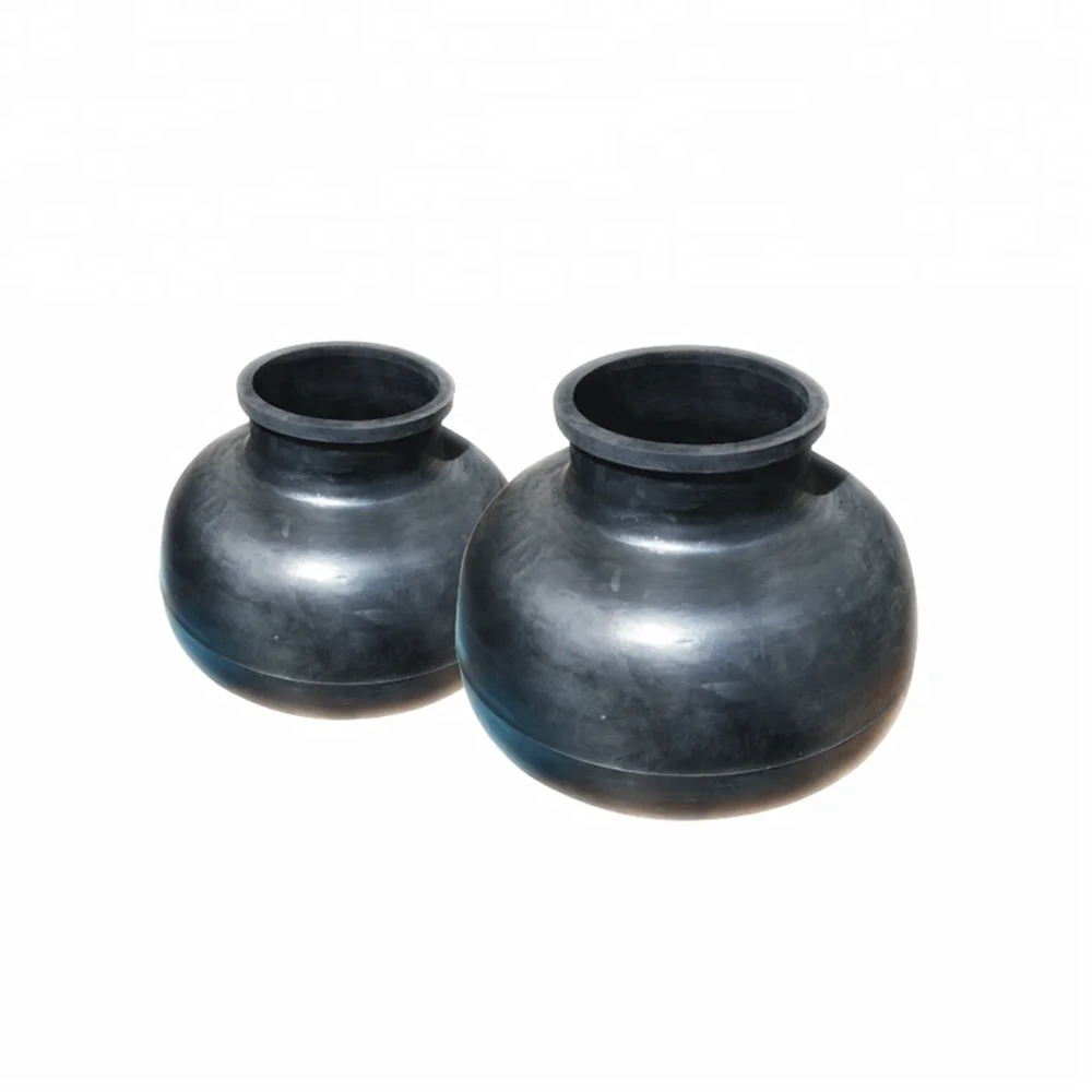 Oilfield mud pump pulsation dampener bladder