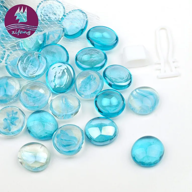 Artificial Glass Pebbles For Sale Aquarium Cobble Stone