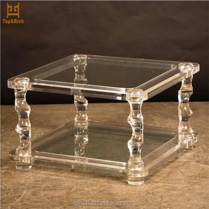 Unique Style Design Acrylic Game Table Acrylic Ghost Table