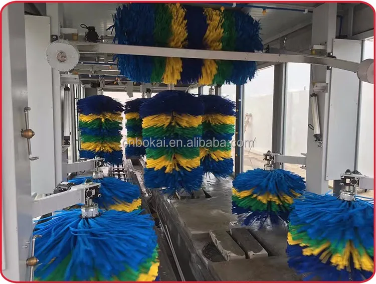 High Quality Hog Hair And Boar Bristle Water Flow Through Car Wash Brush Head