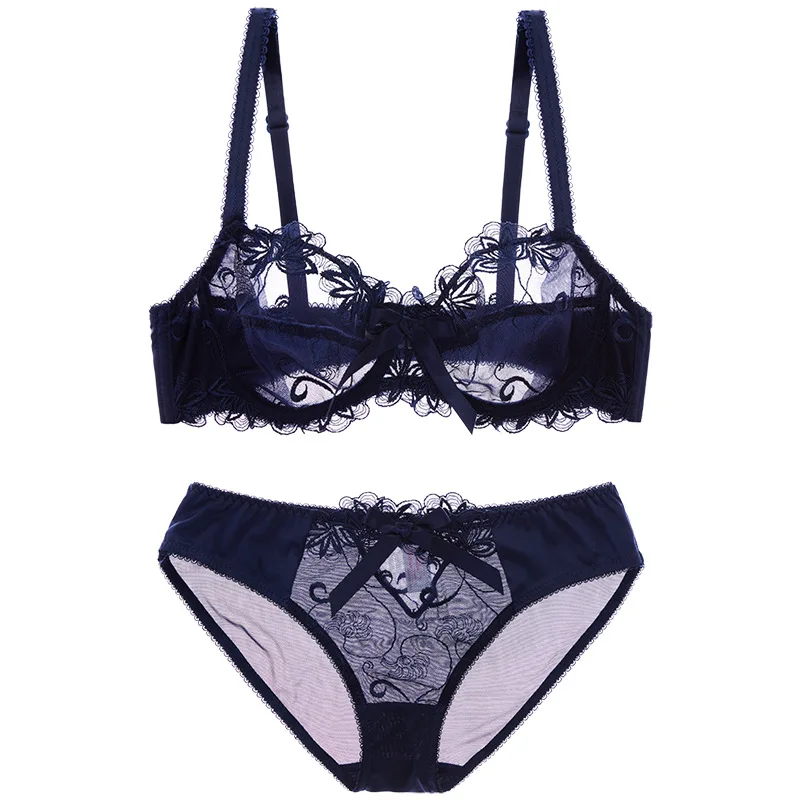 Hot Lace Bralette Mature Ladies Sexy Underwear And Bra Set New Design Lingerie
