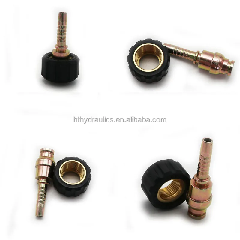 Многоразовые метрические женские вставки для водяной промывки, фитинг для гидравлического шланга 20011-st