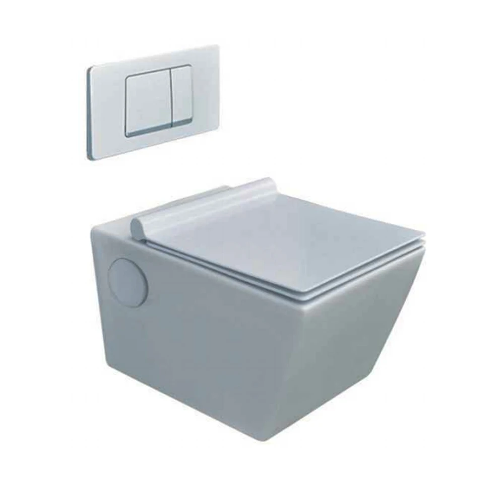 Italian style high quality wash down wall hung toilet