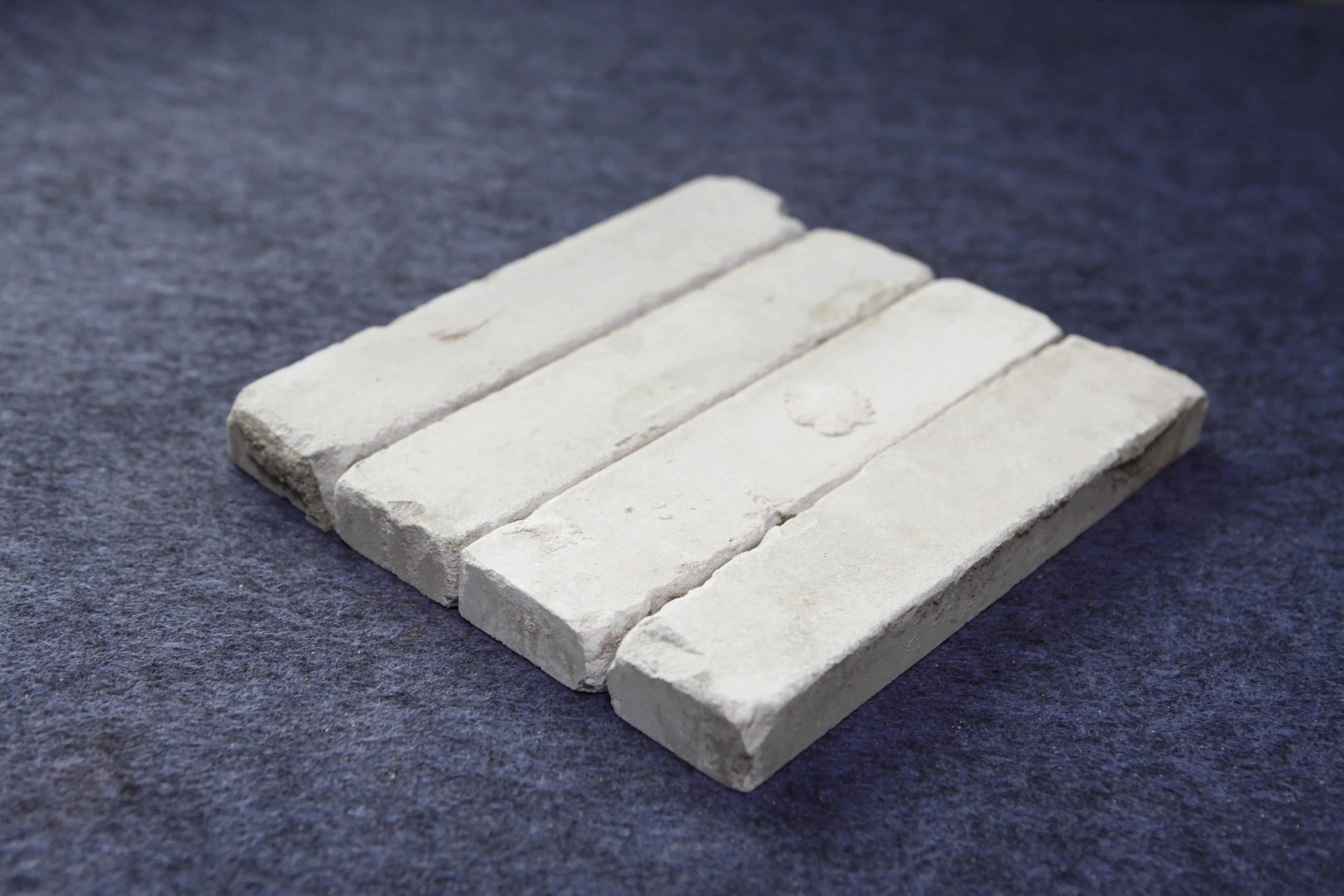 Глиняный Старый белый кирпич для украшения стен