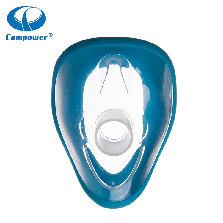 CE ISO Face Type Disposable Pvc Free Anesthesia Mask Without Inflation Valve