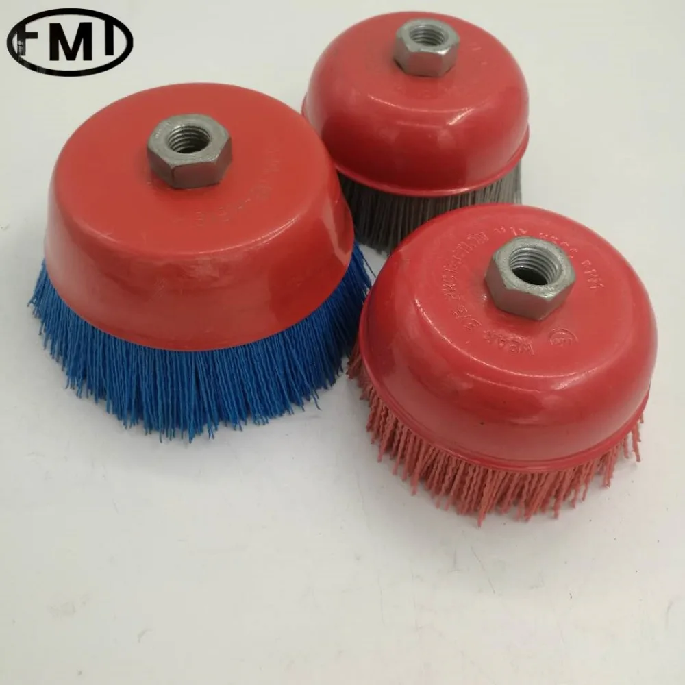 FMT twisted wire brush twisted bowl wire brush