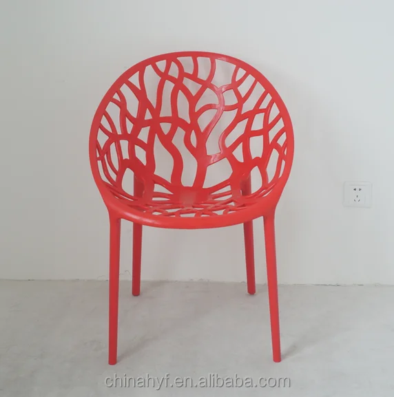 
replica PP plastic stackable dining vegetative chair PP-104A 