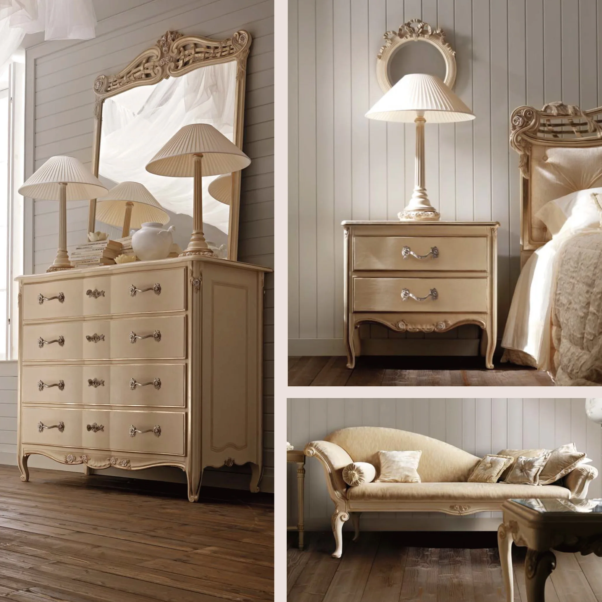 customized home furniture hand made rococo french romantic home furnishing decoration full set matching provincial bedroom set