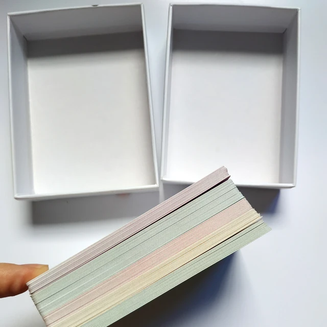 Custom Children playing game cards printing learning cards for kids educational