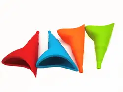 Wholesale Foolproof Standing Up Pee Urinal Women Pee Funnel for Travel and Outdoor Silicone Female Urinals