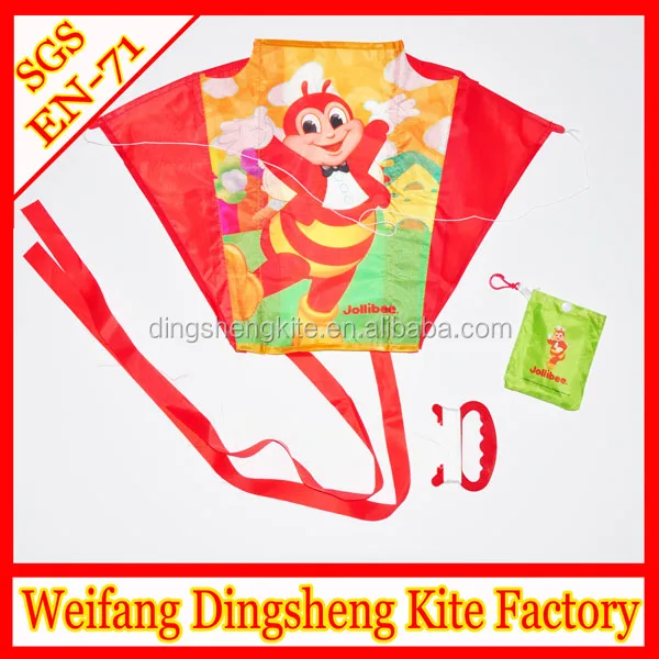 Promotional spider kite foldable pocket Mini Kites for kids