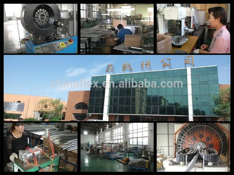 China manufacturer direct sale flexible water spray hose metal braided hose corrugated stainless steel pipe