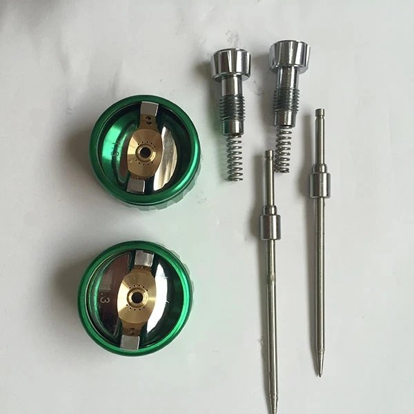 Double nozzle spray gun ningbo air tools new patent products paint remover machine water spray gun chrome plating paint spray ca