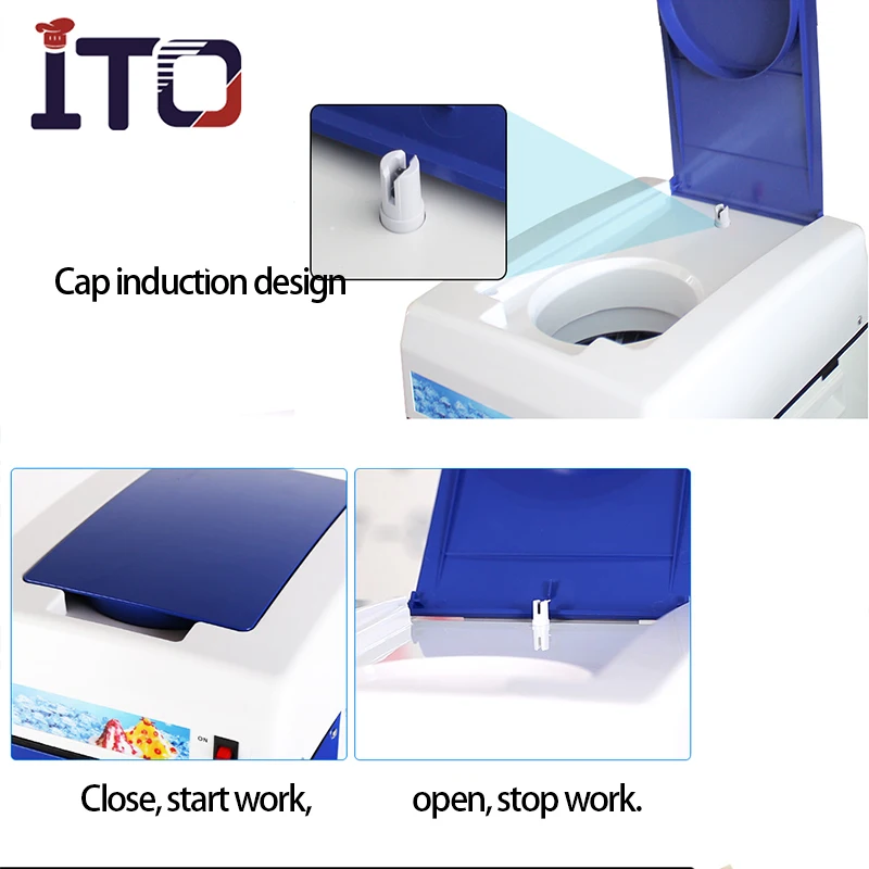 2018 best selling Electric machine ice maker shaved ice machine ice crusher with factory wholesale price