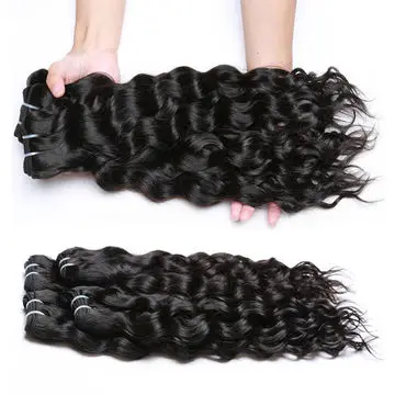 Тип Плетения волос и 100% Необработанные бразильские натуральные волосы remy, Кудрявые Волнистые Волосы