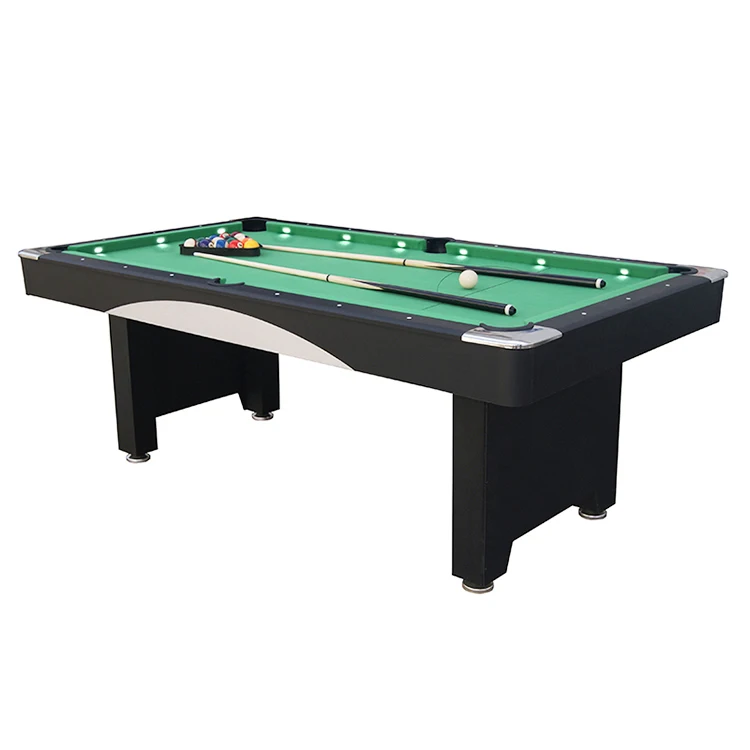 Top Sale Indoor Antique Cheap Slate Rubber Cushion Slate Billiard Table